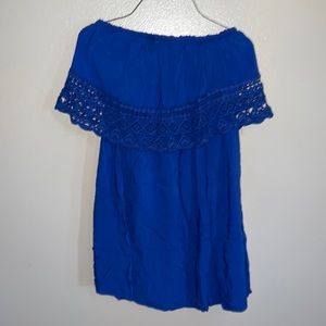 Xhilaratiom off the shoulder dress